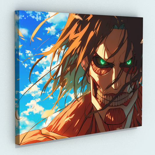 Cuadro Attack on Titan - Eren Titan 36 x 50 cm