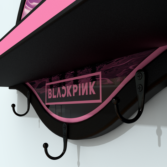 Repisa Lineal - Black Pink 51 cm