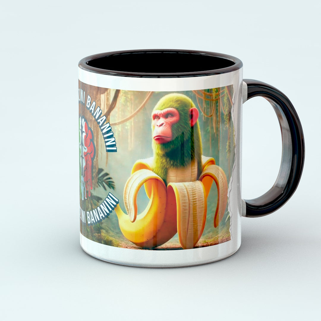 Taza - chimpanzini bananini 11 OZ