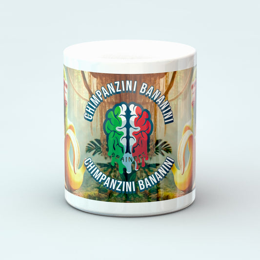 Taza - chimpanzini bananini 11 OZ