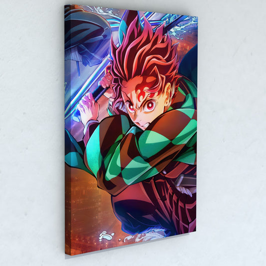 Cuadro KNY - Tanjiro 50 x 36 cm