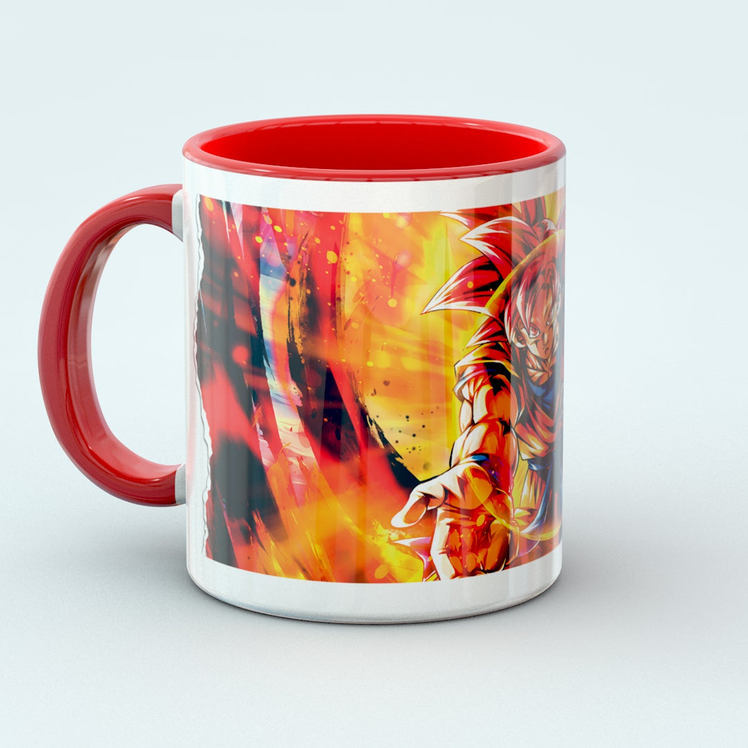 Taza DBS - Goku SSJ God 11 OZ