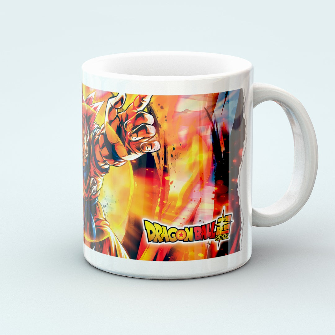 Taza DBS - Goku SSJ God 11 OZ