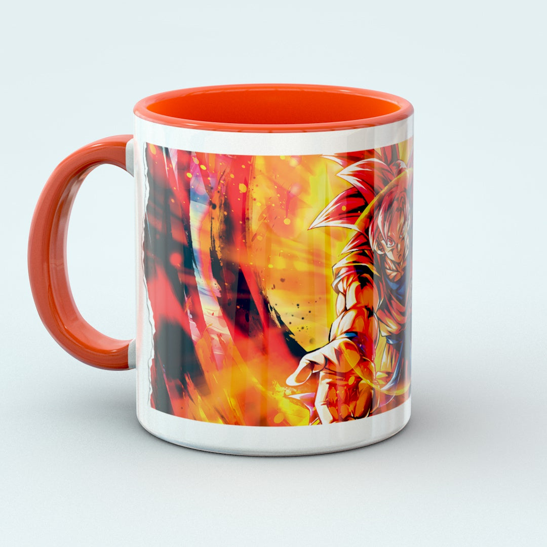 Taza DBS - Goku SSJ God 11 OZ