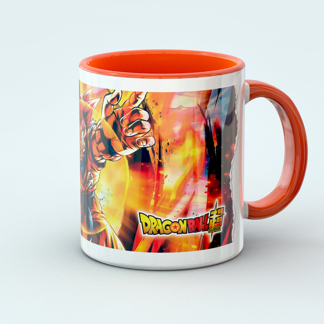 Taza DBS - Goku SSJ God 11 OZ