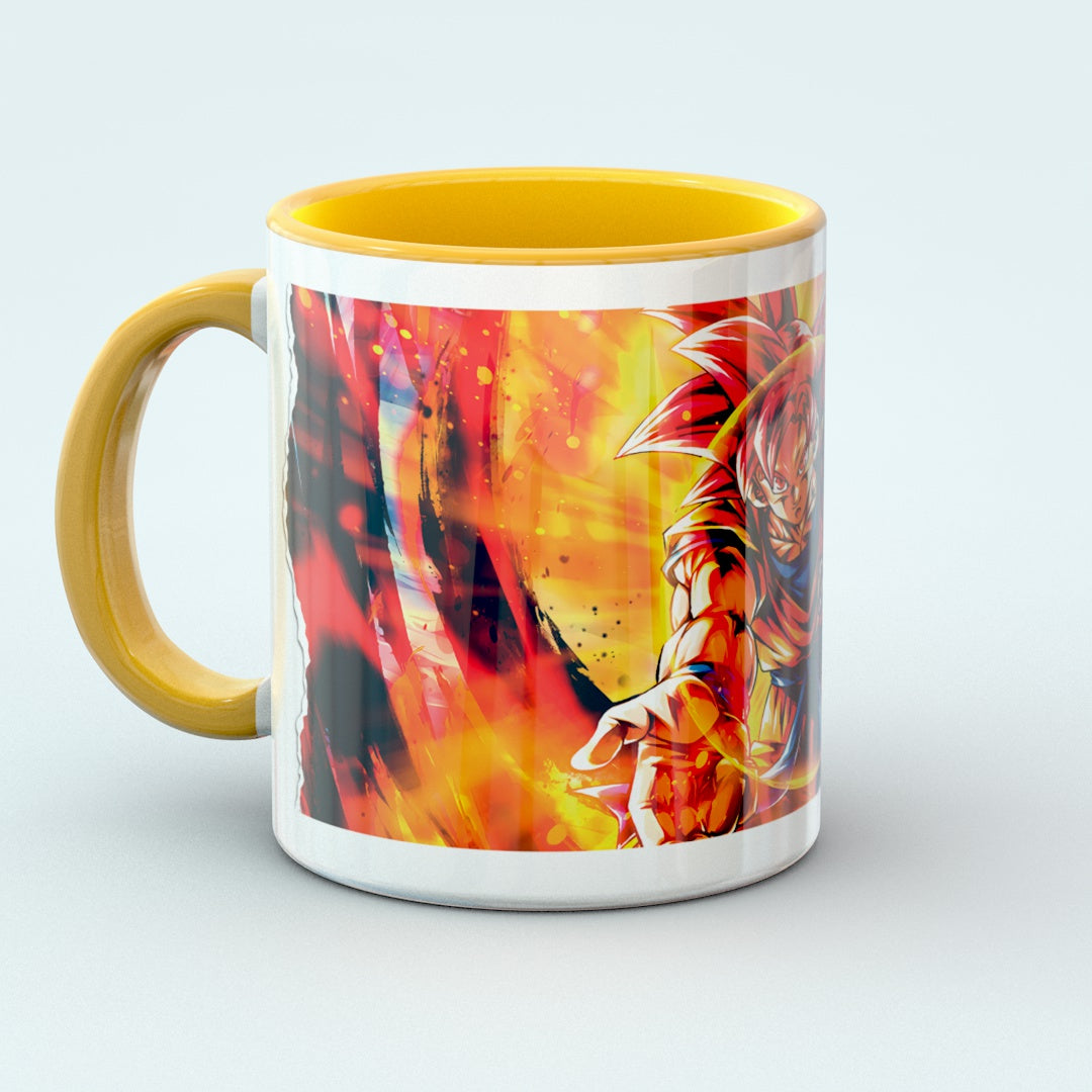 Taza DBS - Goku SSJ God 11 OZ