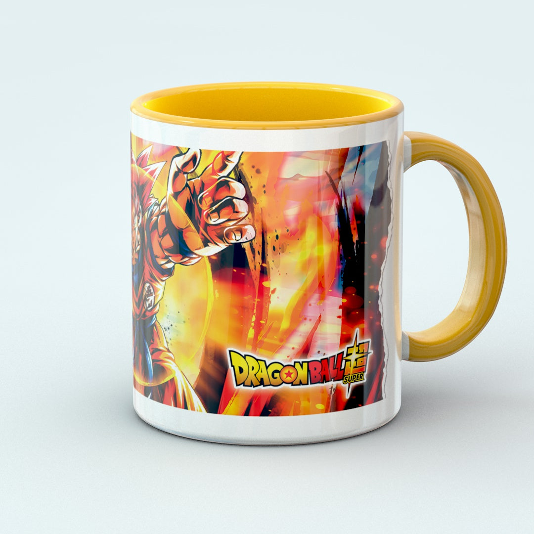 Taza DBS - Goku SSJ God 11 OZ