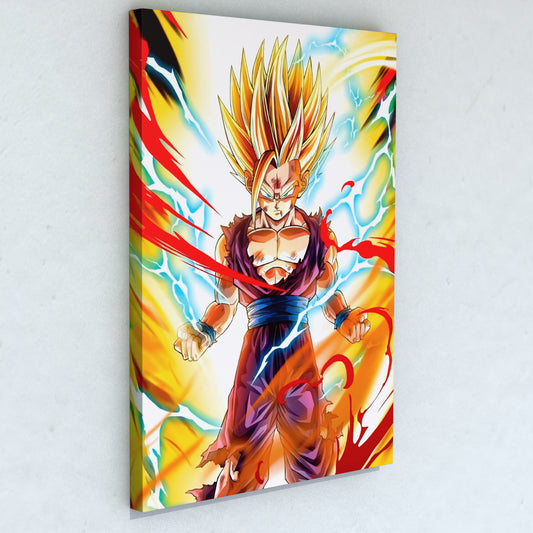Cuadro DBZ - Gohan SSJ2 50 x 36 cm