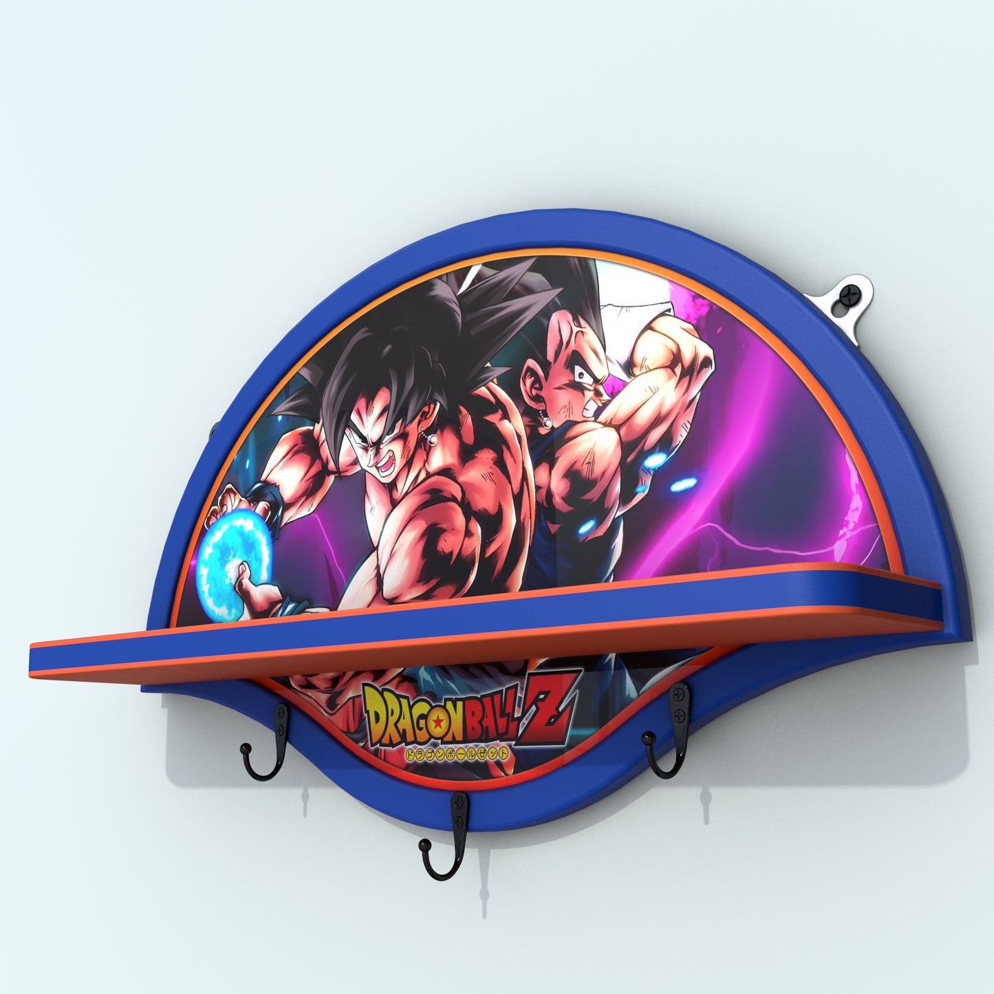 Repisa Lineal - DBZ - Goku & Vegeta 51 cm
