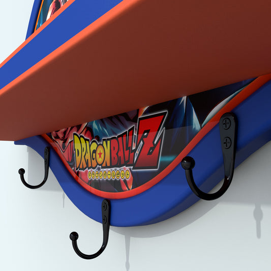 Repisa Lineal - DBZ - Goku & Vegeta 51 cm