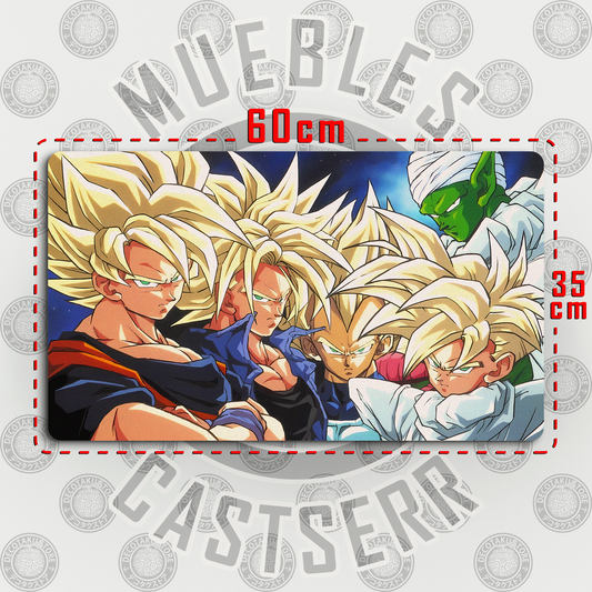 Mousepad/Gamepad DBZ Mix v1 60 x 35 cm