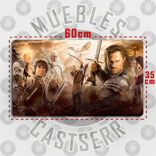 Mousepad El Señor de los Anillos 60 x 35 cm