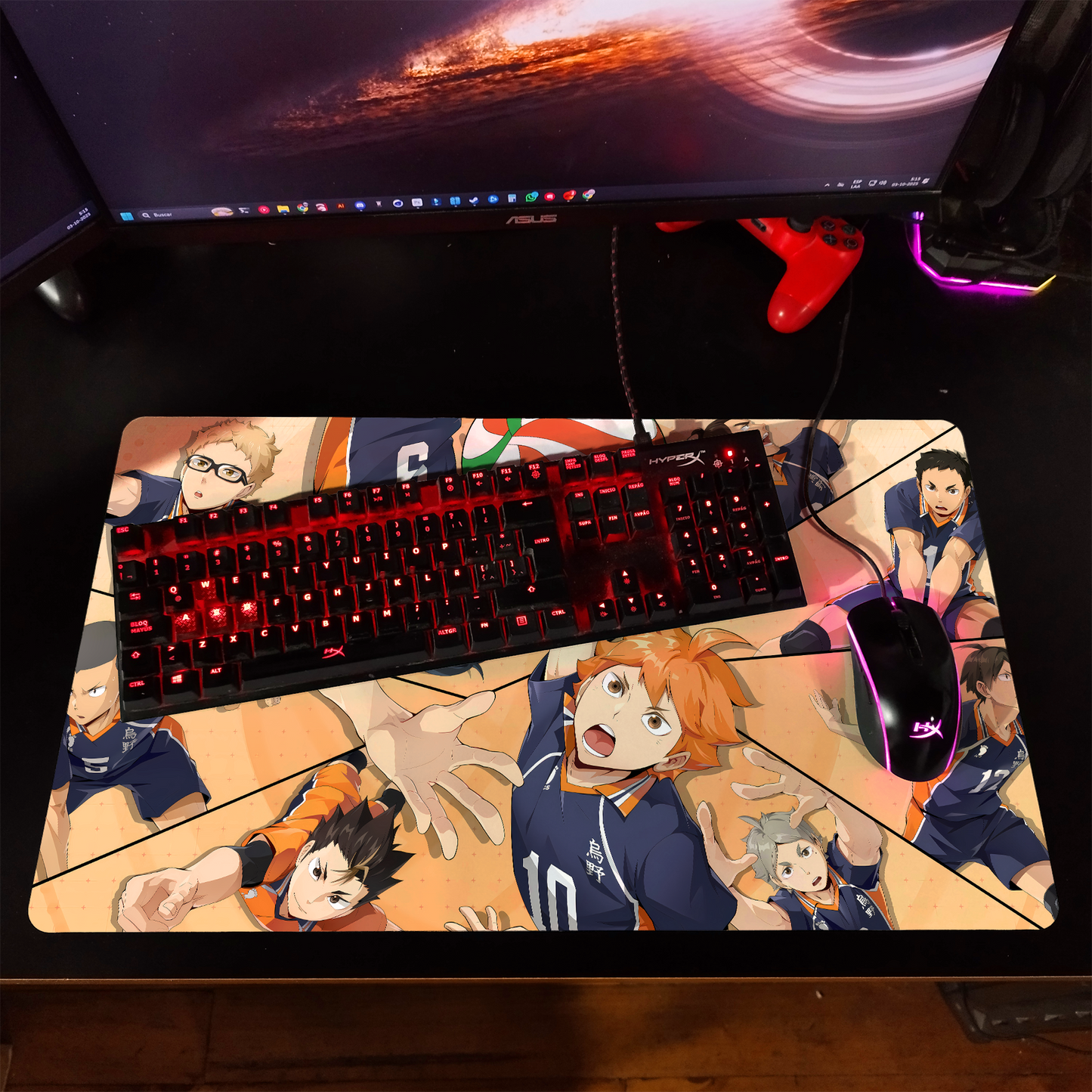 Mousepad/Gamepad Haikyu!! 60 x 35 cm