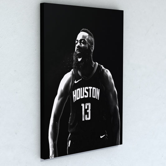 Cuadro Houston - James Harden 50 x 36 cm