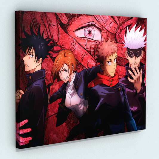Cuadro Jujutsu Kaisen - Mix 1 36 x 50 cm