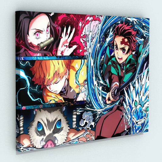 Cuadro Kimetsu no Yaiba - MIX 1 36 x 50 cm