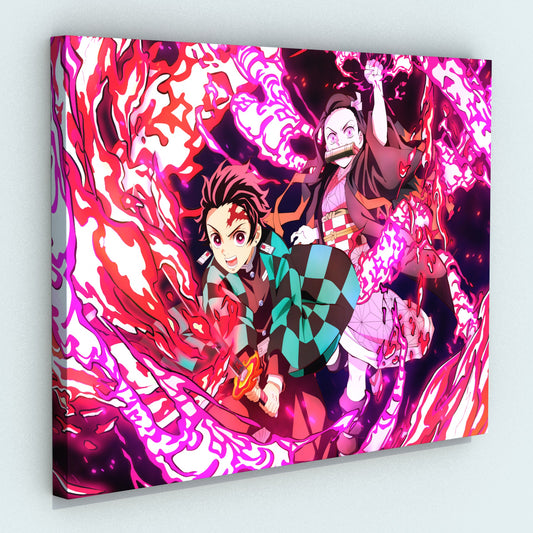 Cuadro Kimetsu no Yaiba - MIX 2 36 x 50 cm