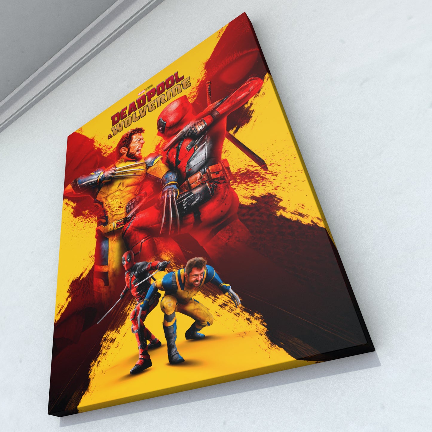 Cuadro Deadpool & Wolverine 50 x 36 cm
