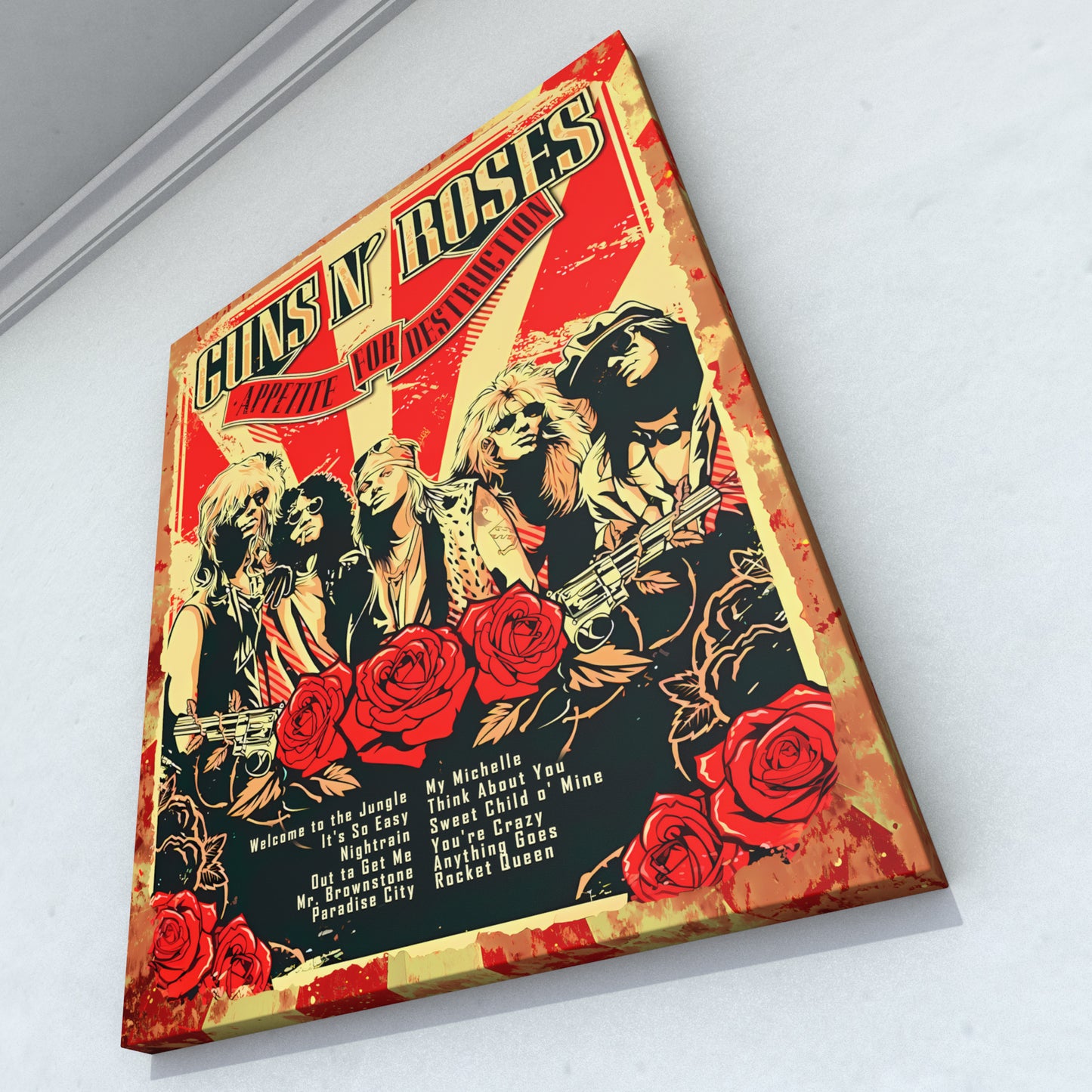 Cuadro Guns N´ Roses - AFD 50 x 36 cm