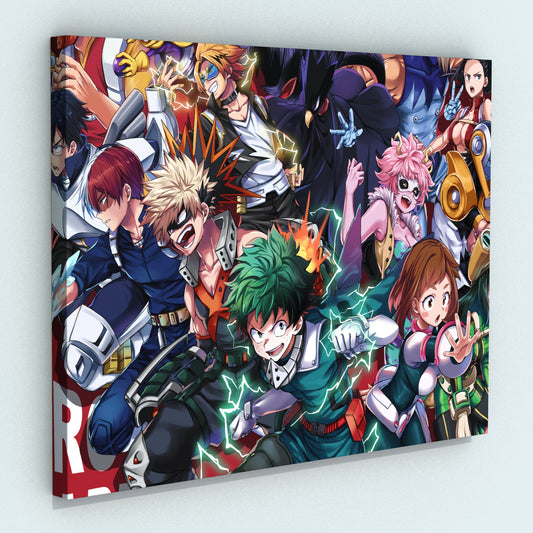 Cuadro My Hero Academia - Mix 3 36 x 50 cm