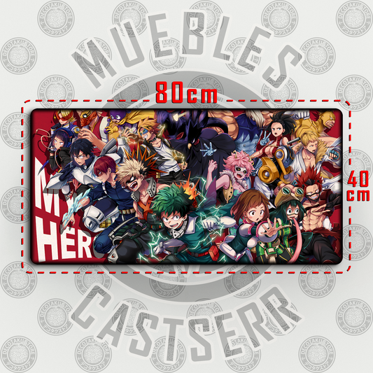 Mousepad My Hero Academia - 80x40 cm