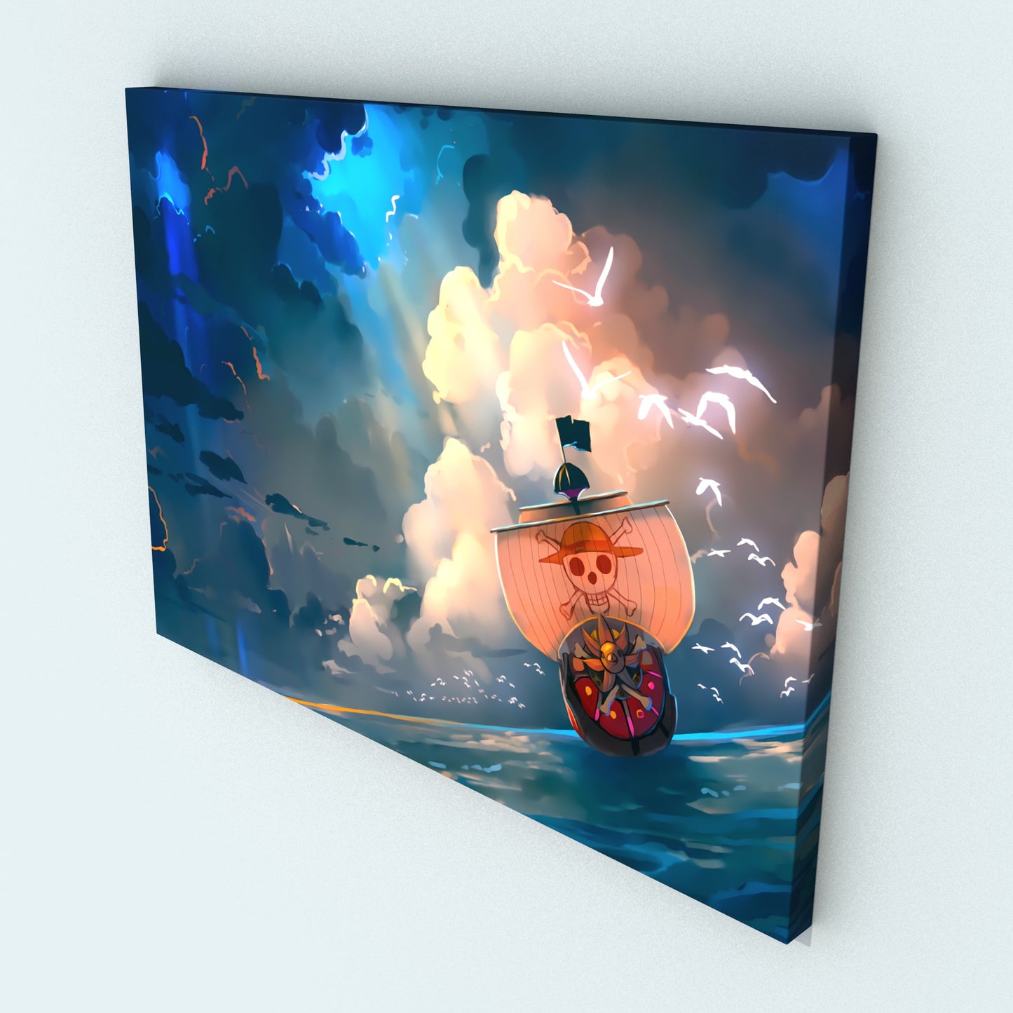 Cuadro Op - Thousand Sunny 36 x 50 cm