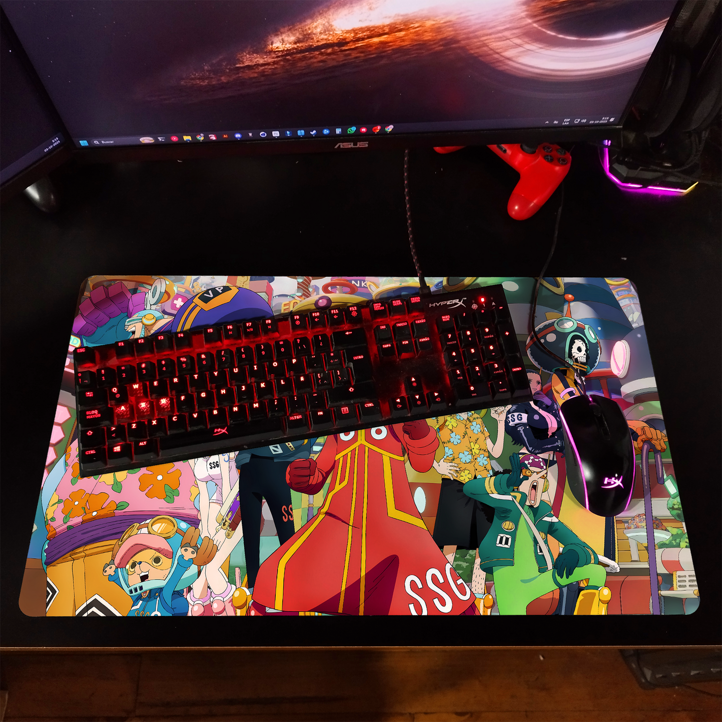 Mousepad/Gamepad One Piece v1 60 x 35 cm