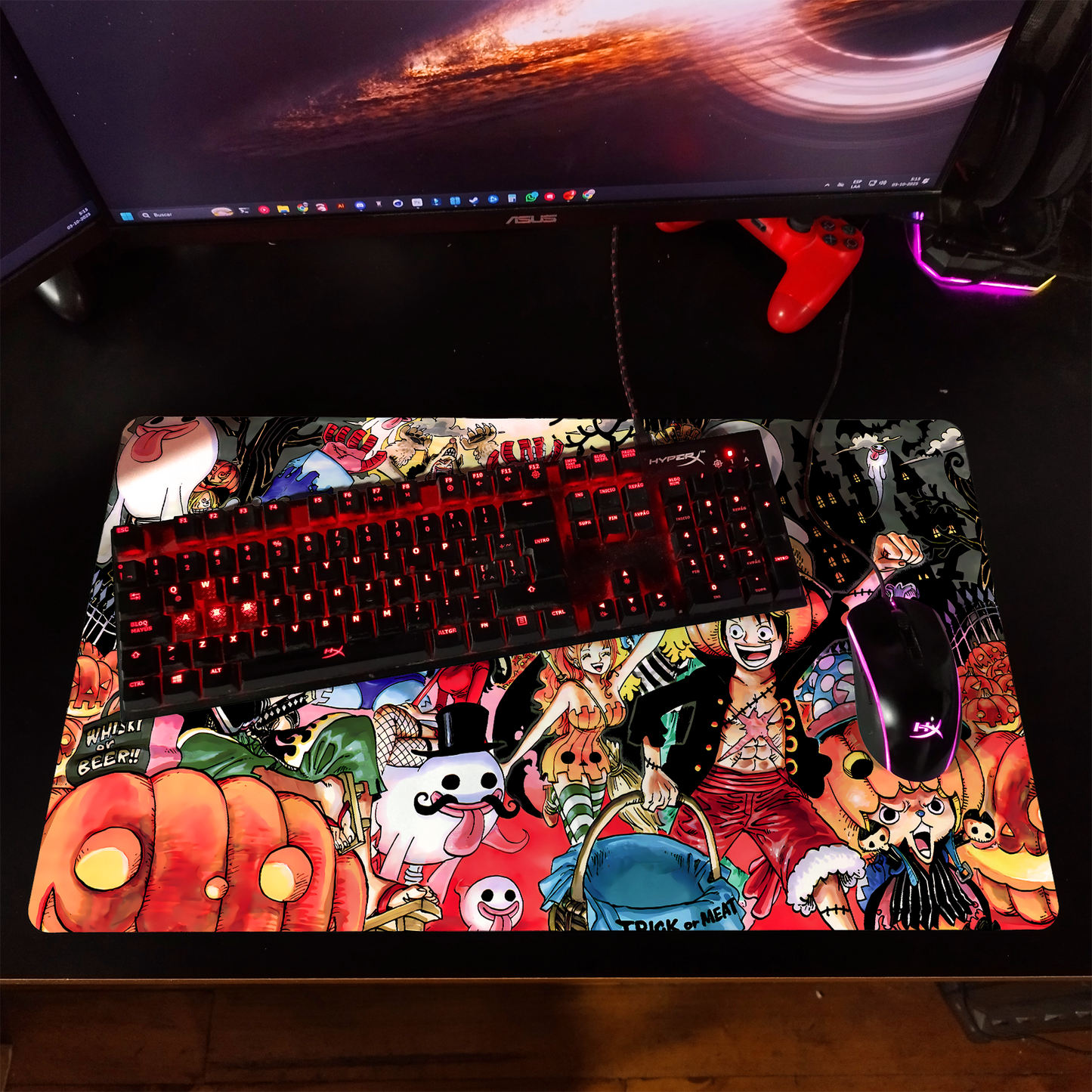 Mousepad/Gamepad One Piece v2 60 x 35 cm