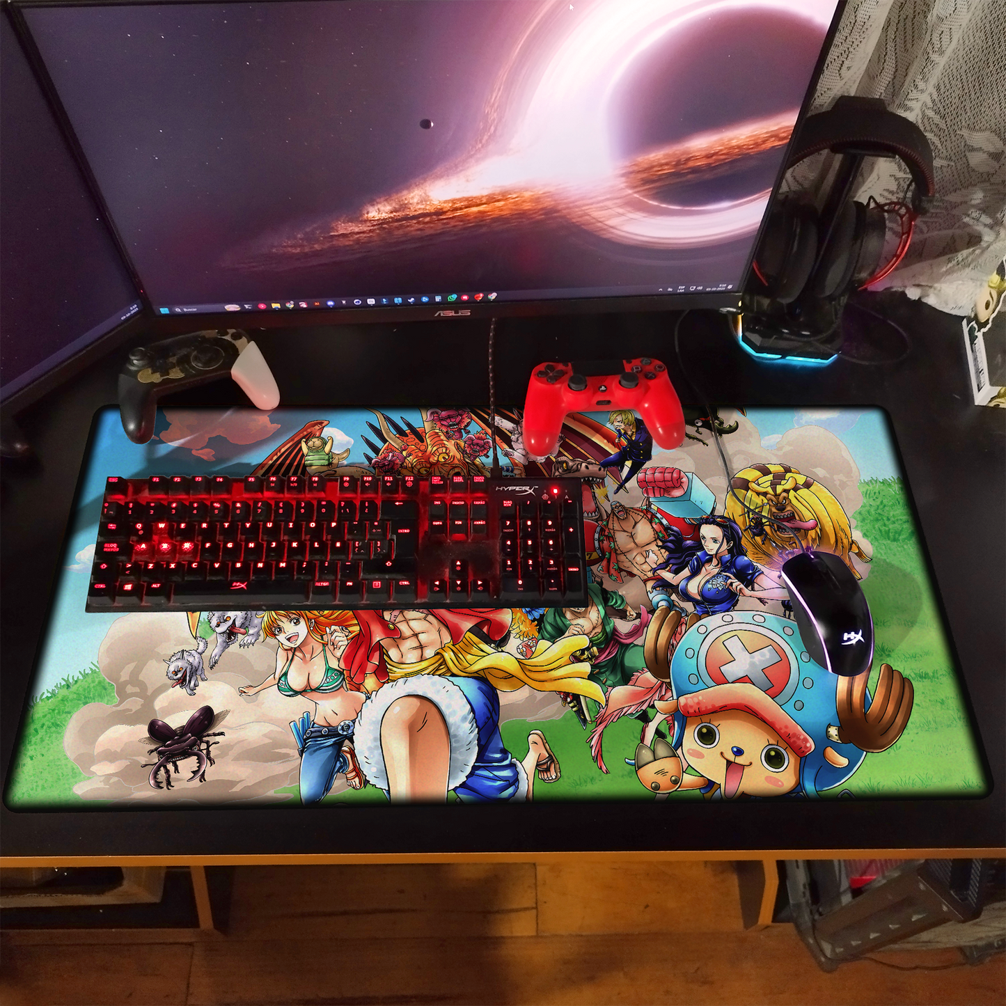 Mousepad One Piece v1 - 80x40 cm