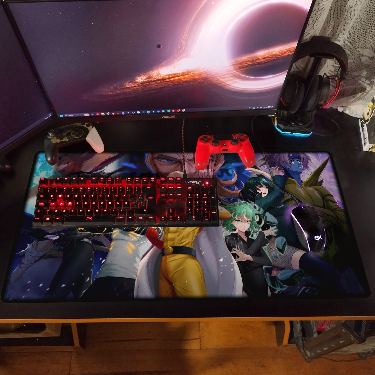 Mousepad One Punch Man - 80x40 cm