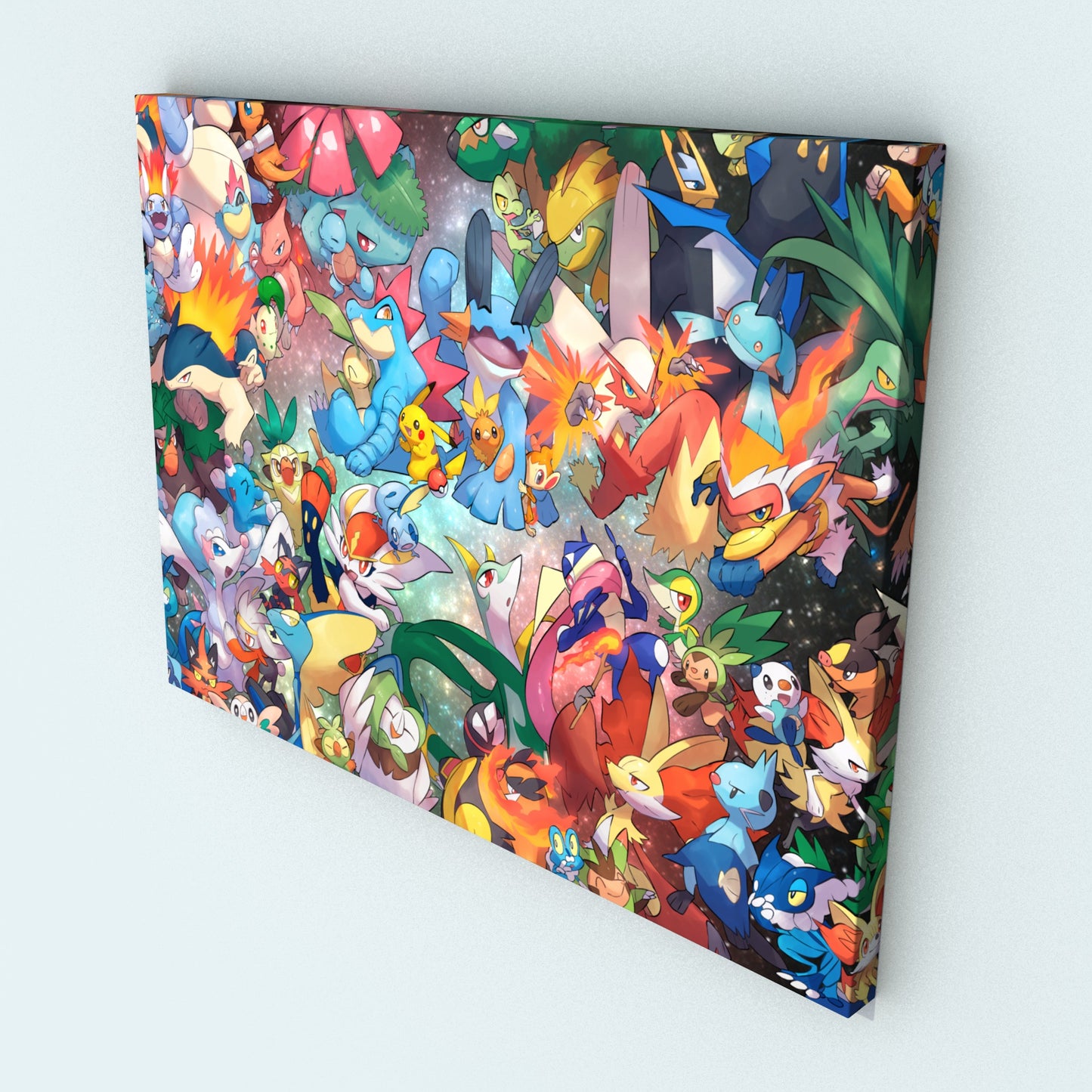 Cuadro Pokemon - Mix 1 36 x 50 cm