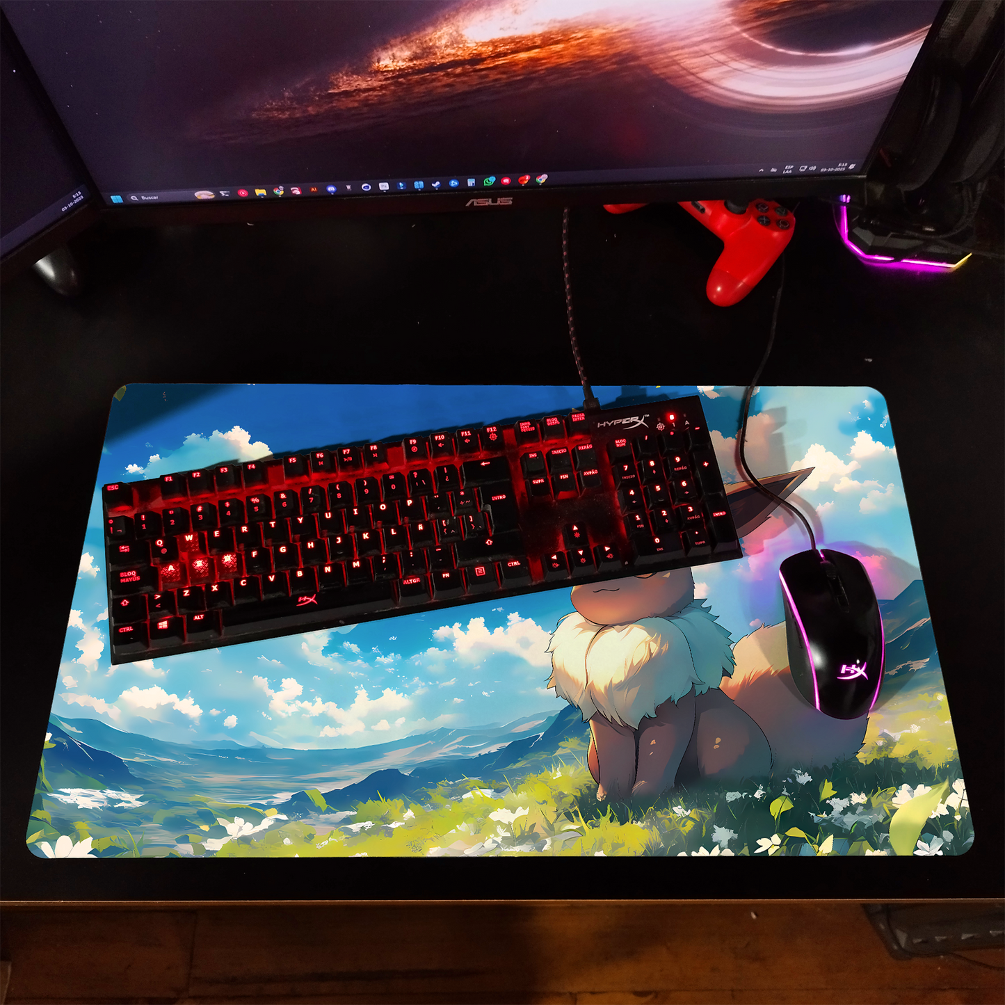Mousepad/Gamepad Eevee 60 x 35 cm