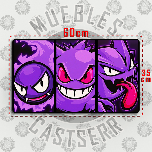 Mousepad/Gamepad Gengar v3 60 x 35 cm