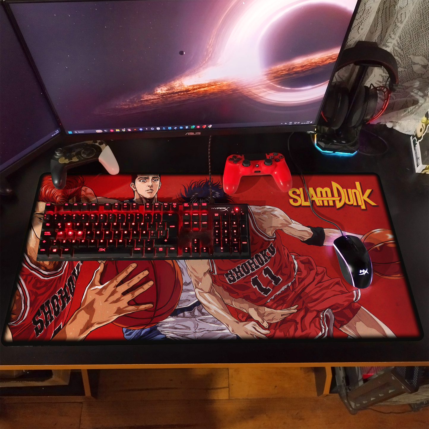 Mousepad Slam Dunk v2 - 80x40 cm