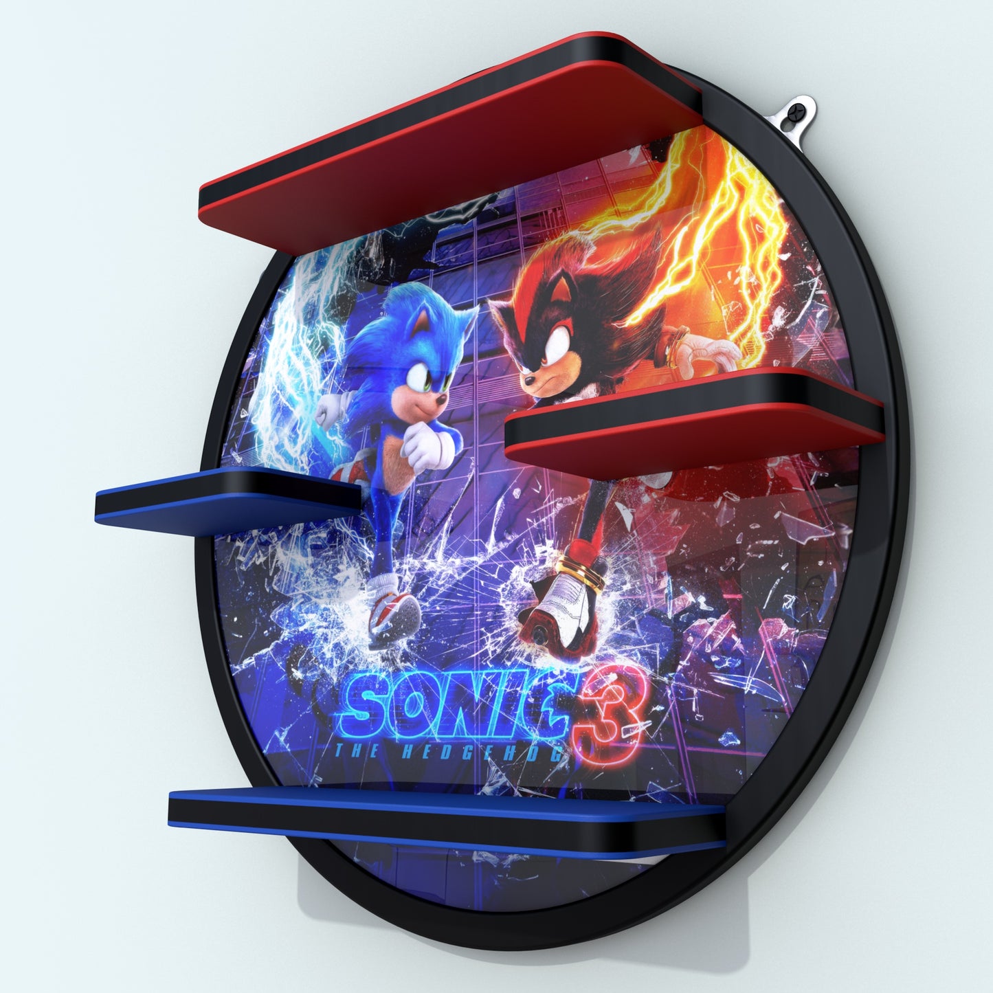 Repisa Sonic Vs Shadow - 51 cm
