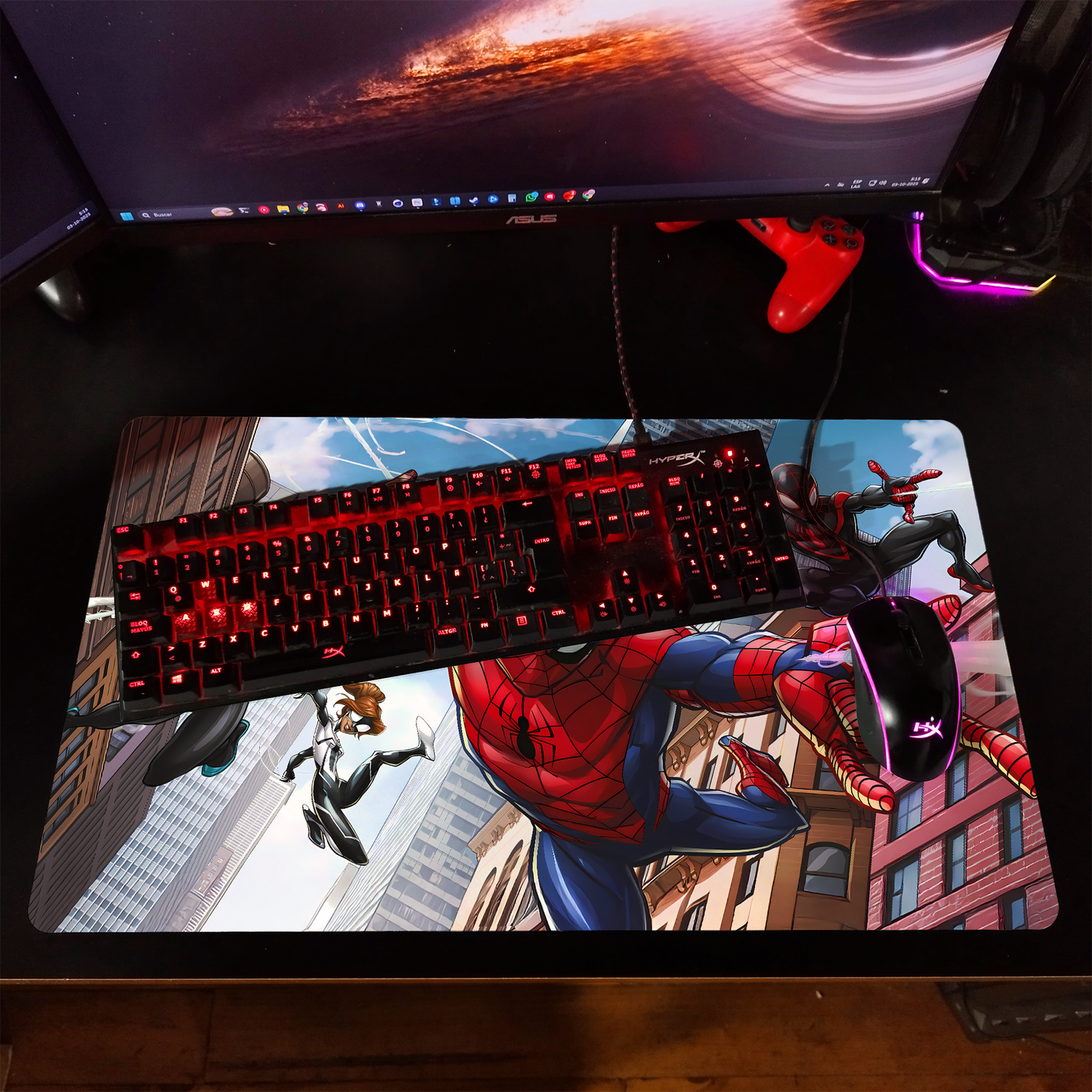Mousepad/Gamepad Spiderman 60 x 35 cm