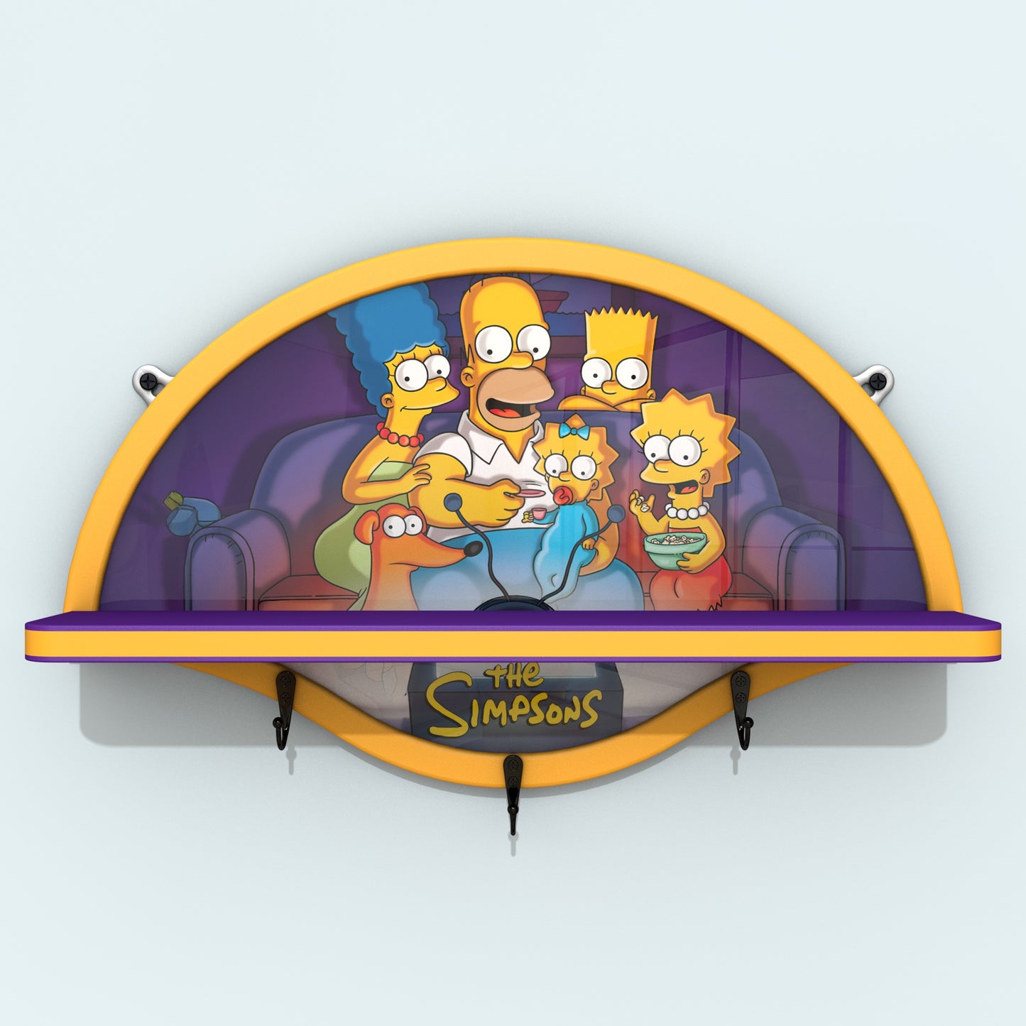 Repisa Lineal - Los Simpson 51 cm