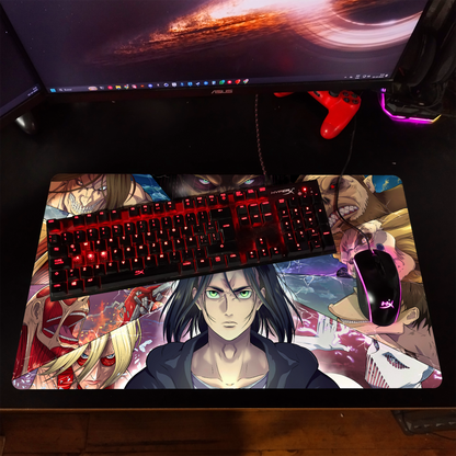 Mousepad/Gamepad Attack on Titan 60 x 35 cm