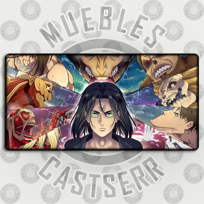 Mousepad Attack on Titan - 80x40 cm