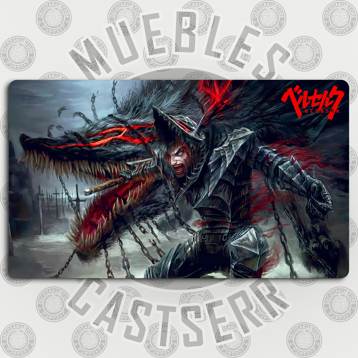 Mousepad/Gamepad Berserk v1 60 x 35 cm