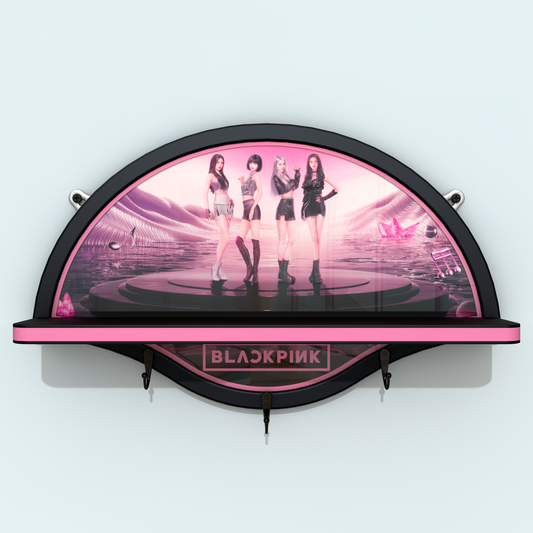 Repisa Lineal - Black Pink 51 cm