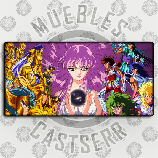 Mousepad Caballeros del Zodiaco V1 - 80x40 cm