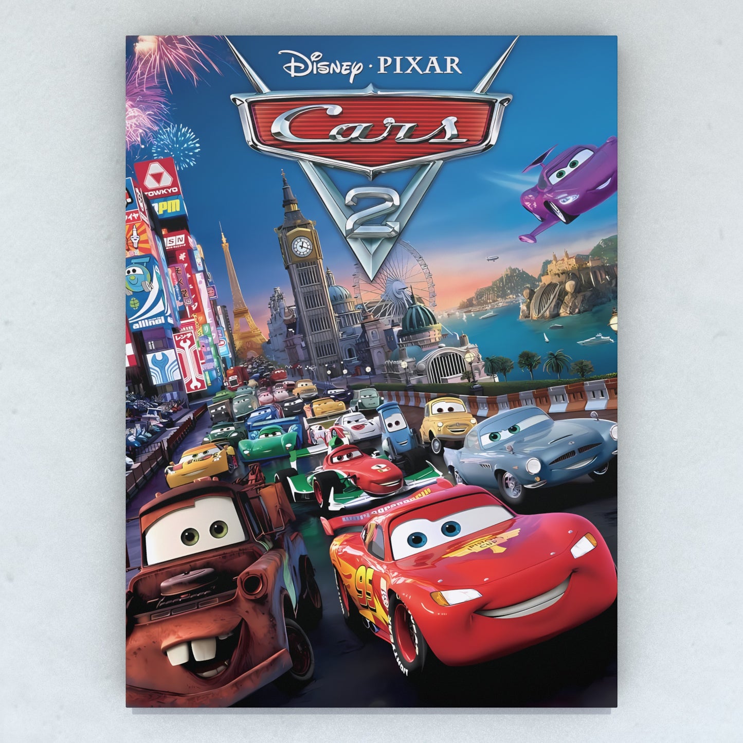 Cuadro Cars v2 50 x 36 cm