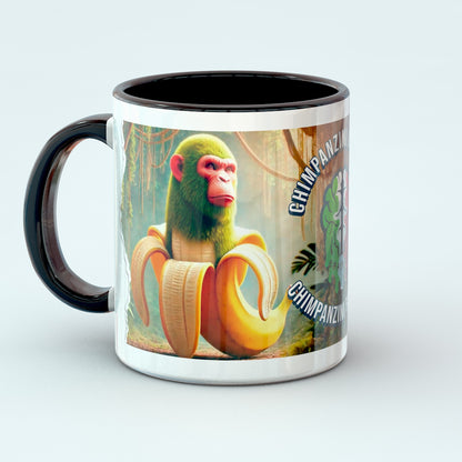 Taza  - chimpanzini bananini 11 OZ