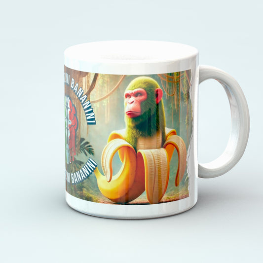 Taza  - chimpanzini bananini 11 OZ