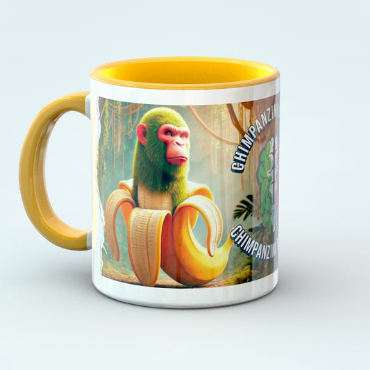 Taza  - chimpanzini bananini 11 OZ
