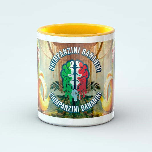 Taza  - chimpanzini bananini 11 OZ
