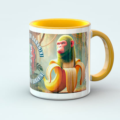 Taza  - chimpanzini bananini 11 OZ
