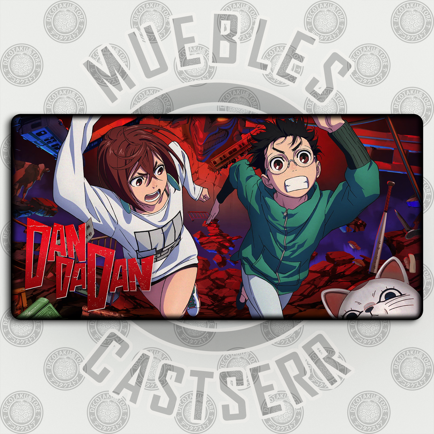 Mousepad Dan da Dan v1 - 80x40 cm
