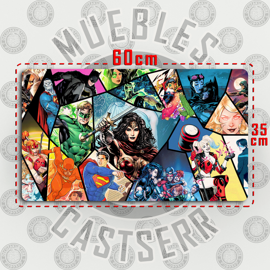 Mousepad/Gamepad DC Comics Mix 60 x 35 cm